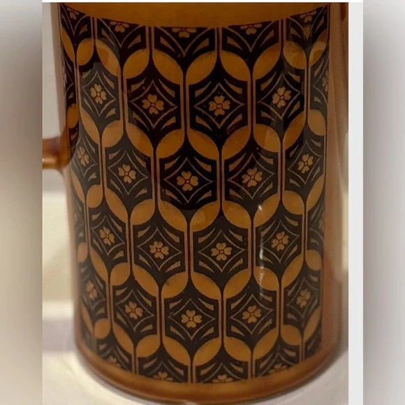 Vintage 70s MCM Royal Sealy Golden Brown Coffee Pot/Pitcher - Picture 5 of 10